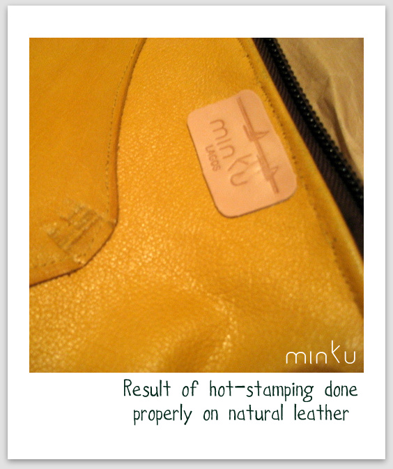 An application scenario or product detail of hot stamping leather - Image 16