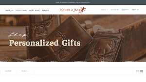 House of Jack Co - Personalized Leather Wallets