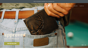 House of Jack Co - Men's Full Grain Leather Wallets