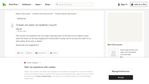 Houzz - Leather Cleaner Tips