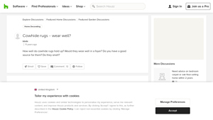 Houzz - Durable Cowhide Rugs