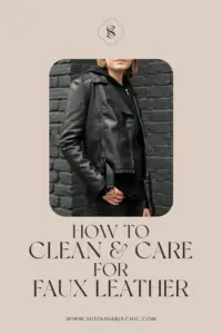 Featured image for the how to care for faux leather guide