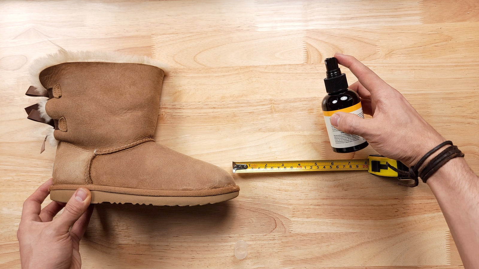 An application scenario or product detail of how to care for nubuck leather - Image 17