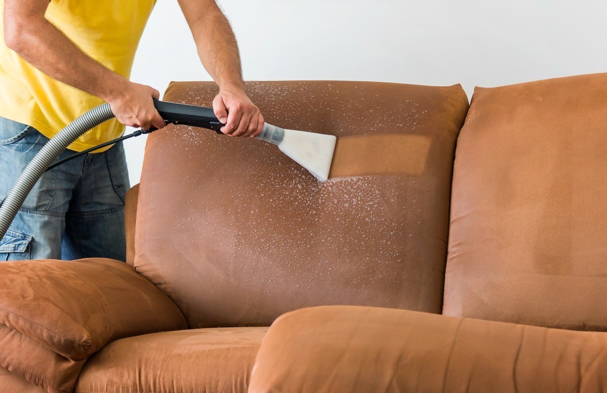 An application scenario or product detail of how to clean a microfiber couch - Image 21