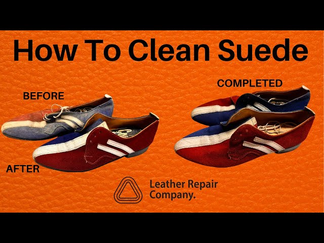 An application scenario or product detail of how to clean leather suede shoes - Image 2