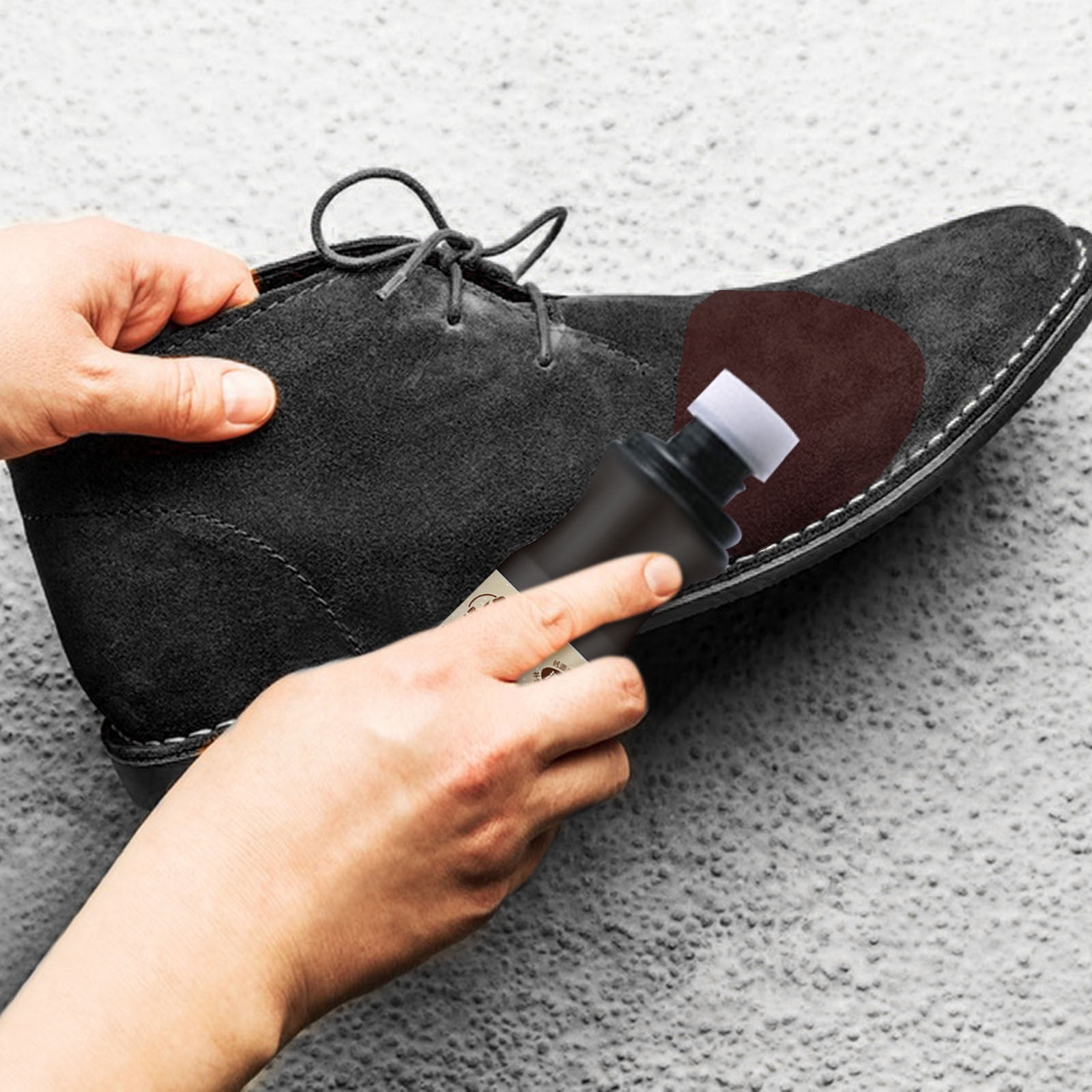 An application scenario or product detail of how to clean leather suede shoes - Image 9