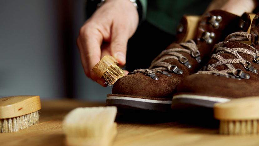 An application scenario or product detail of how to clean leather suede shoes - Image 10