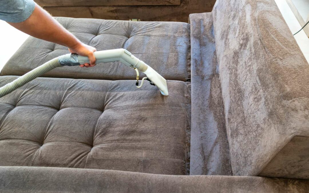 An application scenario or product detail of how to clean polyester couch that looks like leather - Image 14