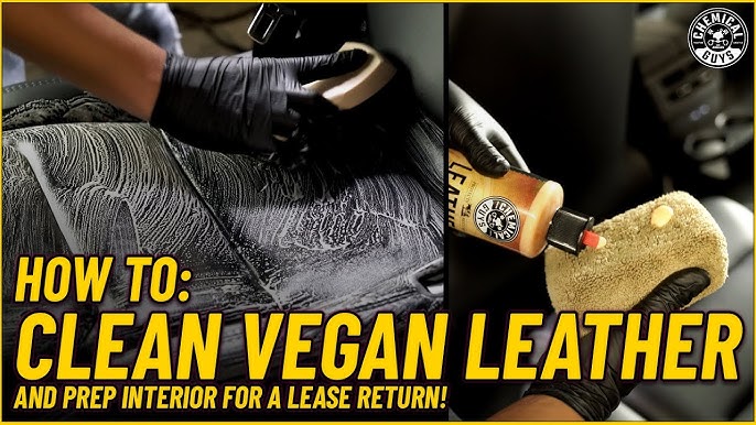 An application scenario or product detail of how to clean synthetic leather - Image 14