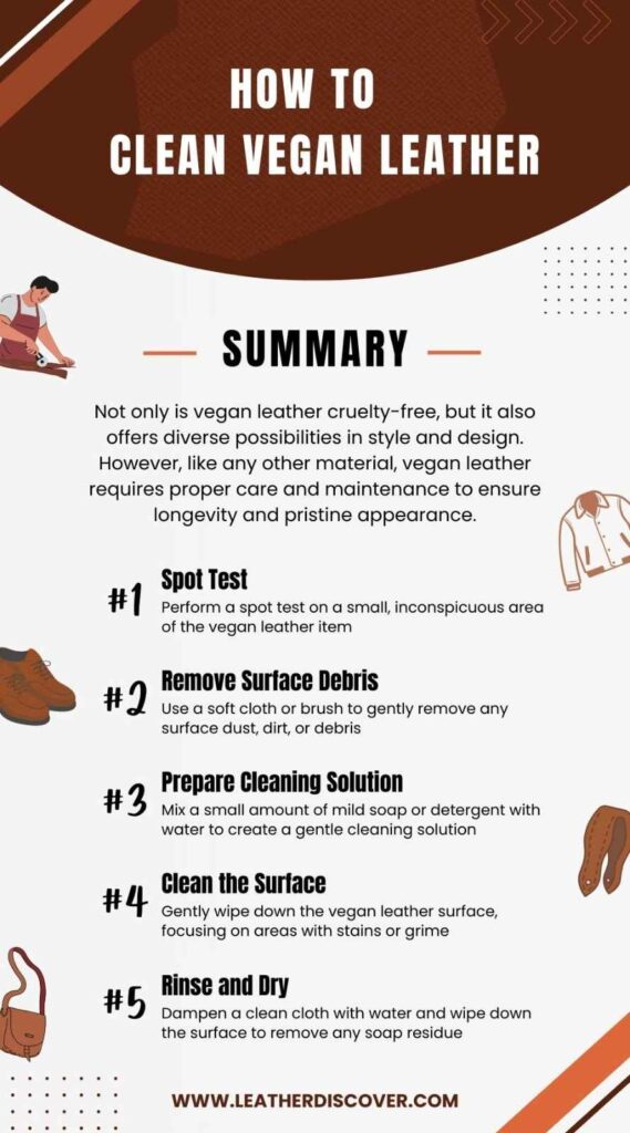 Featured image for the how to clean vegan leather guide