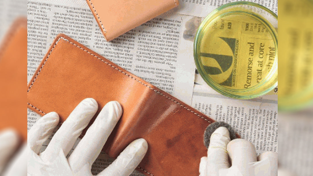An application scenario or product detail of how to get oil off leather - Image 9