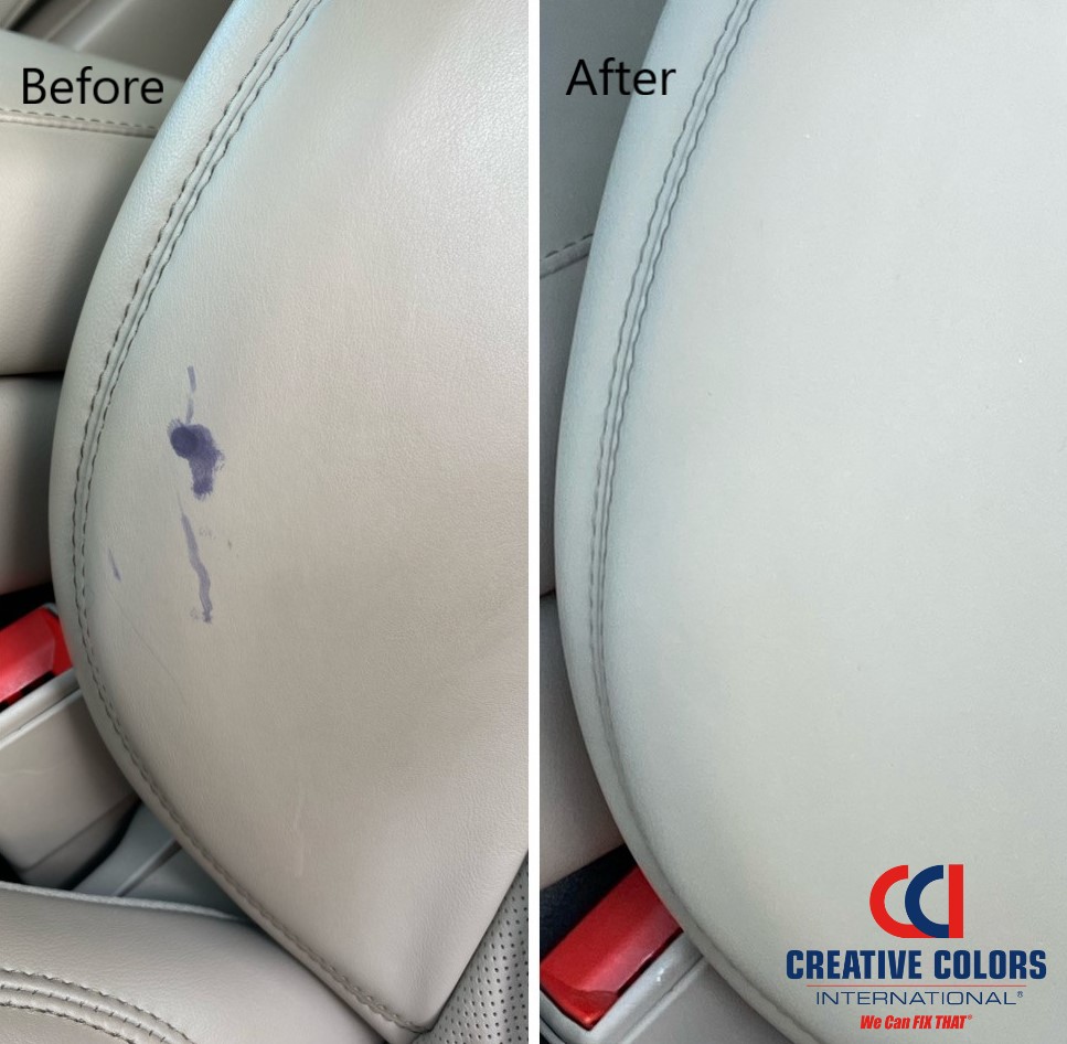 An application scenario or product detail of how to get rid of oil stains on leather - Image 17