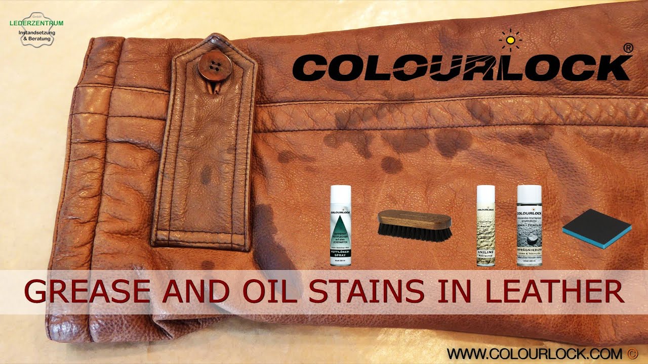 An application scenario or product detail of how to get rid of oil stains on leather - Image 19