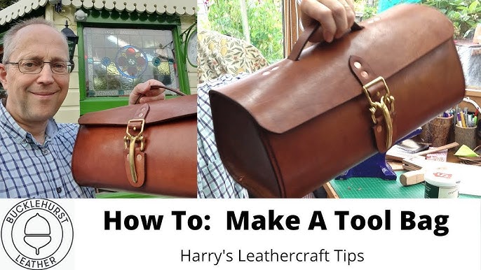 An application scenario or product detail of how to make a leather bag - Image 19