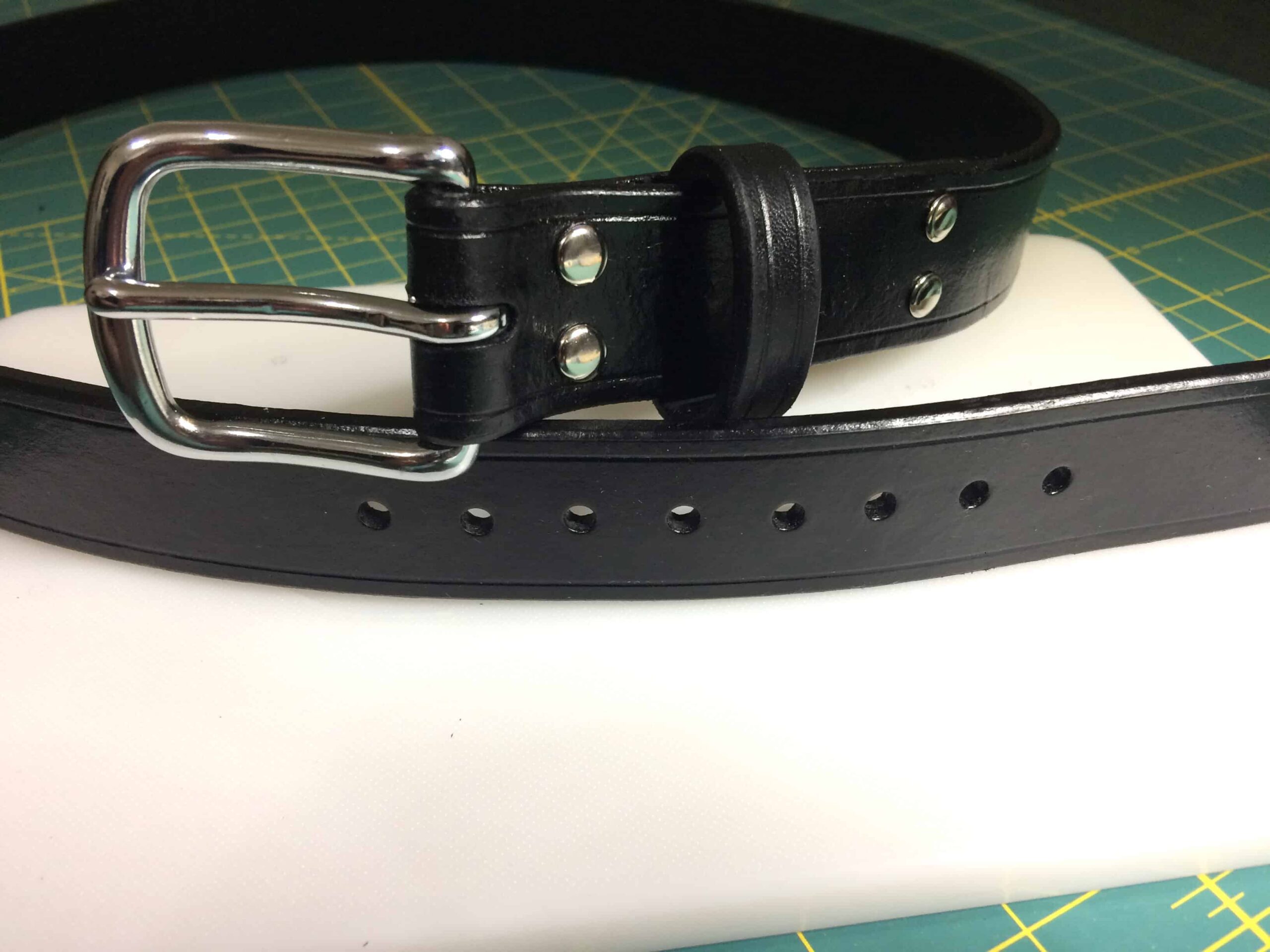 An application scenario or product detail of how to make a leather belt - Image 12
