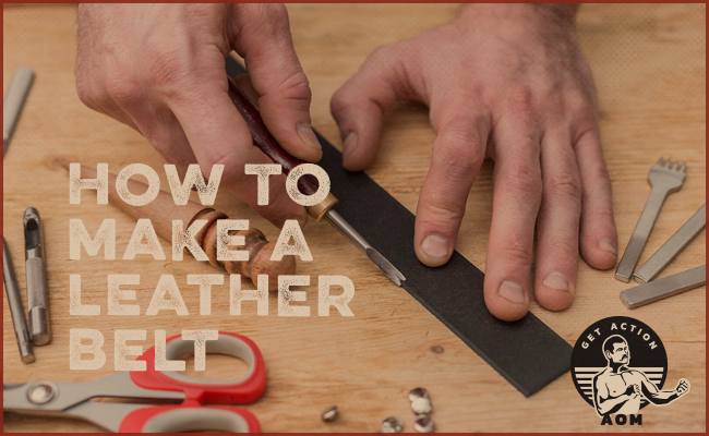 An application scenario or product detail of how to make a leather belt - Image 13