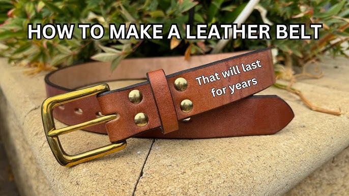 Featured image for the how to make a leather belt guide