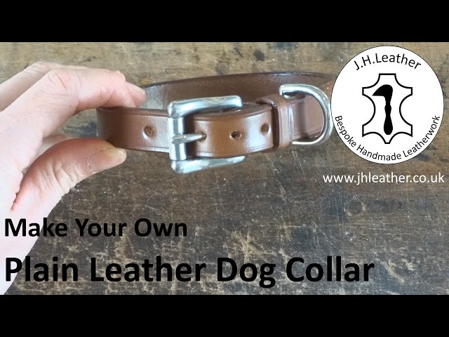 An application scenario or product detail of how to make a leather dog collar - Image 3