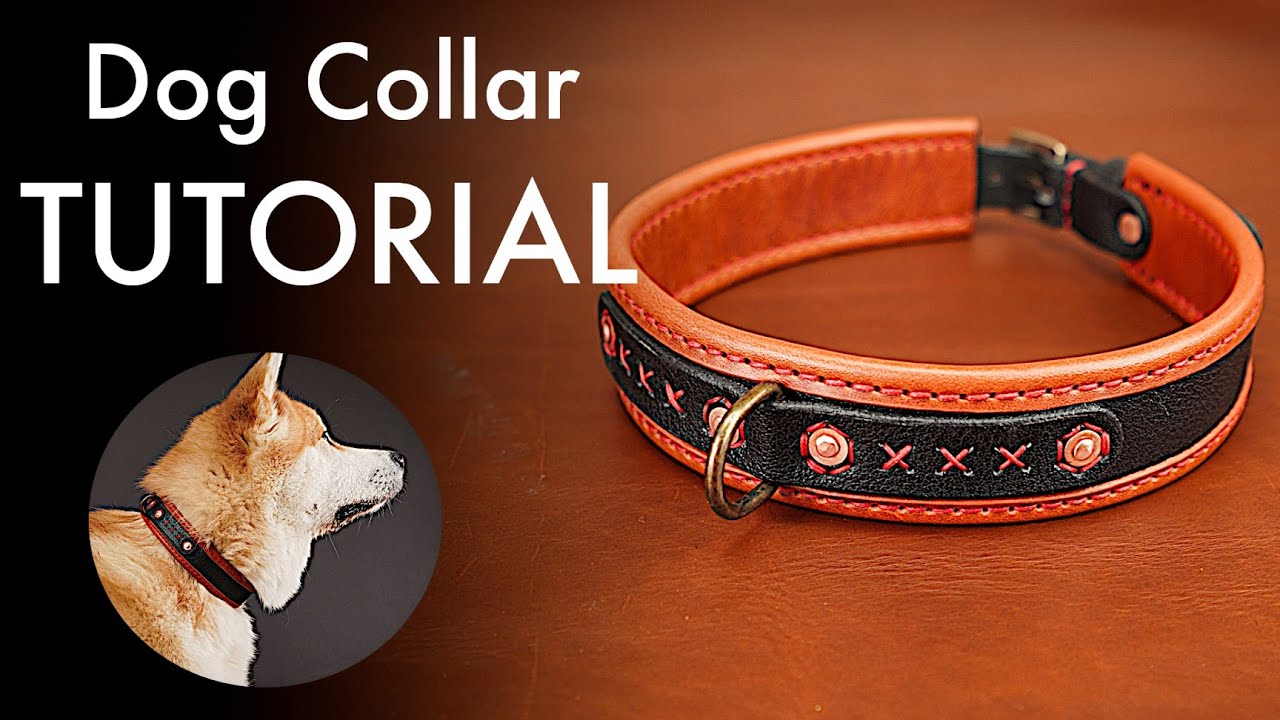 An application scenario or product detail of how to make a leather dog collar - Image 7
