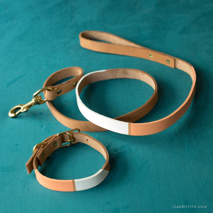 An application scenario or product detail of how to make a leather dog collar - Image 11