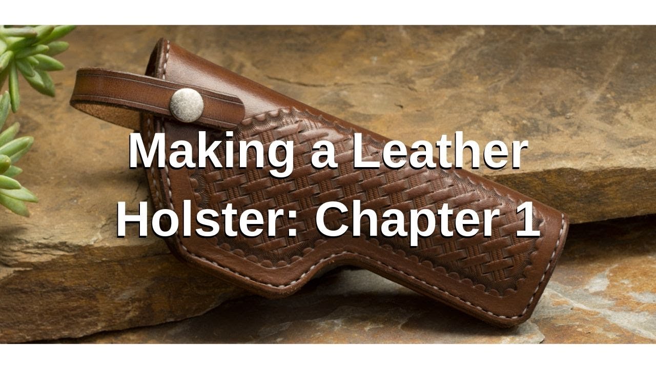 An application scenario or product detail of how to make a leather gun holster - Image 4