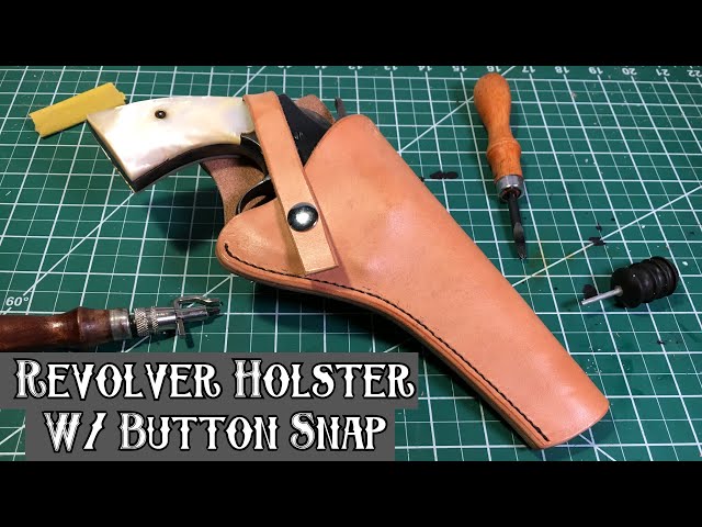 An application scenario or product detail of how to make a leather gun holster - Image 11