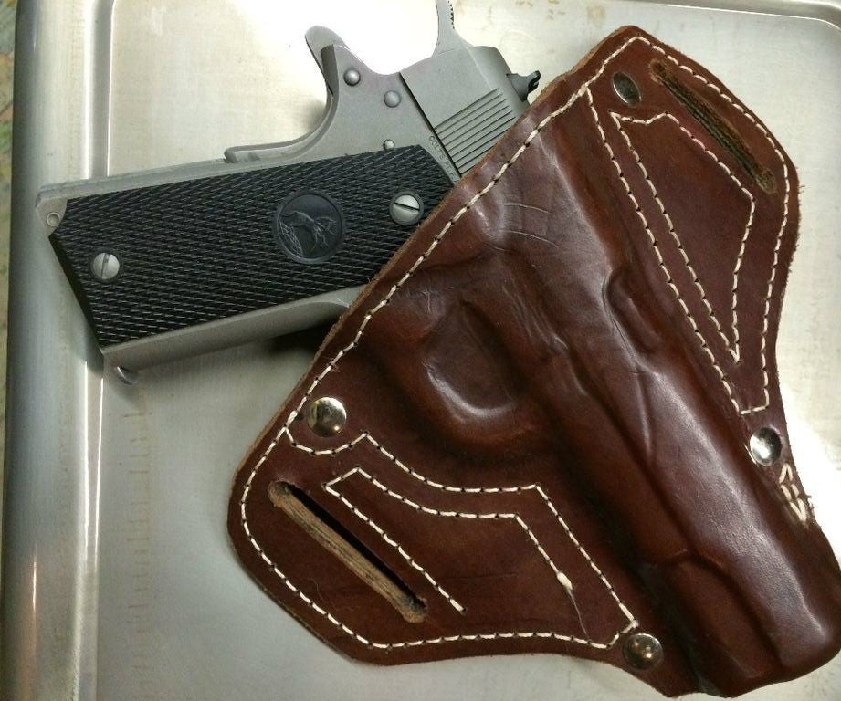 An application scenario or product detail of how to make a leather gun holster - Image 13