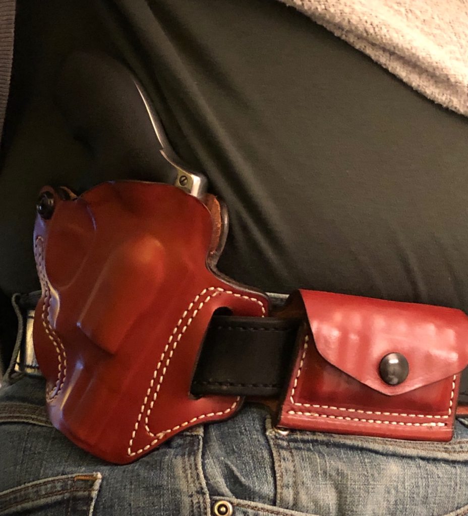 An application scenario or product detail of how to make a leather gun holster - Image 17