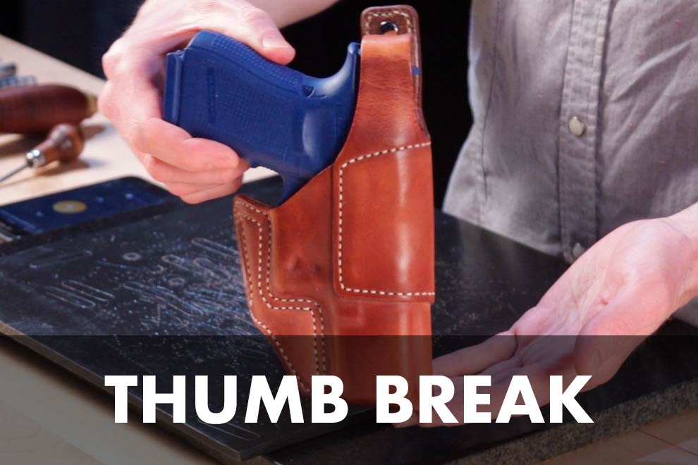 An application scenario or product detail of how to make a leather gun holster - Image 19
