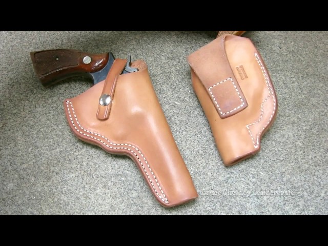 Featured image for the how to make a leather gun holster guide