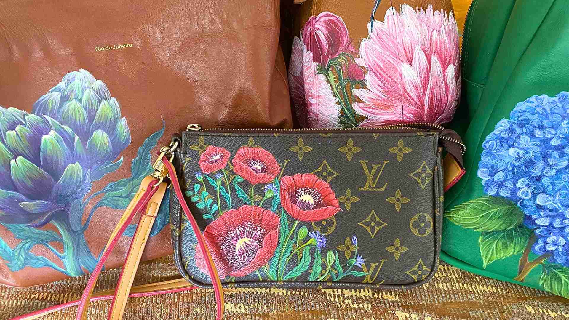 An application scenario or product detail of how to make a leather handbag - Image 16