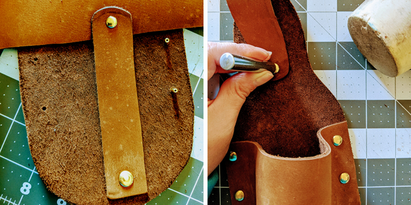 An application scenario or product detail of how to make a leather holster - Image 17