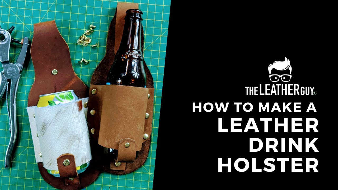An application scenario or product detail of how to make a leather holster - Image 24