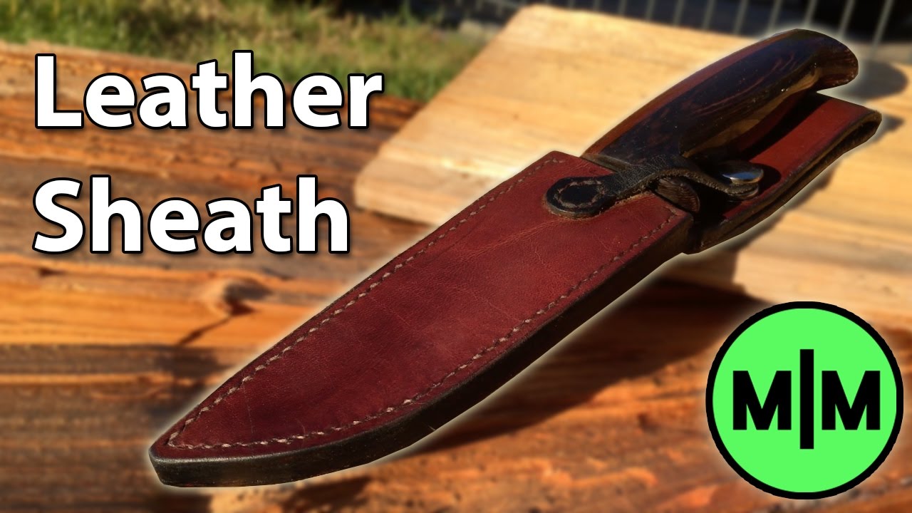 An application scenario or product detail of how to make a leather knife sheath - Image 8