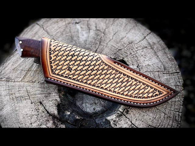 An application scenario or product detail of how to make a leather knife sheath - Image 15