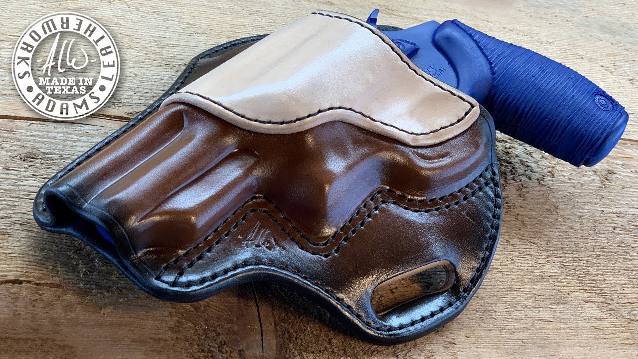 An application scenario or product detail of how to make a leather pistol holster - Image 16