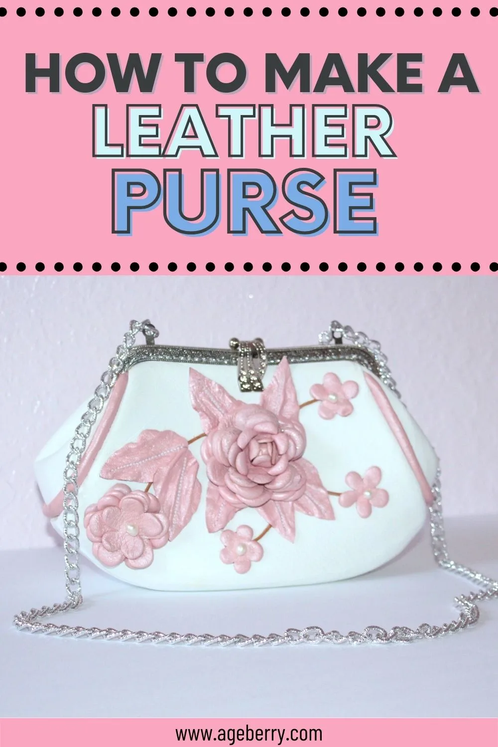 An application scenario or product detail of how to make a leather purse - Image 9