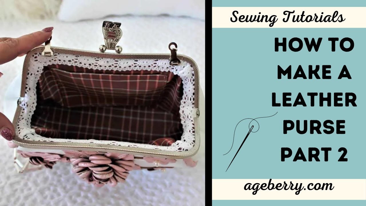 An application scenario or product detail of how to make a leather purse - Image 15