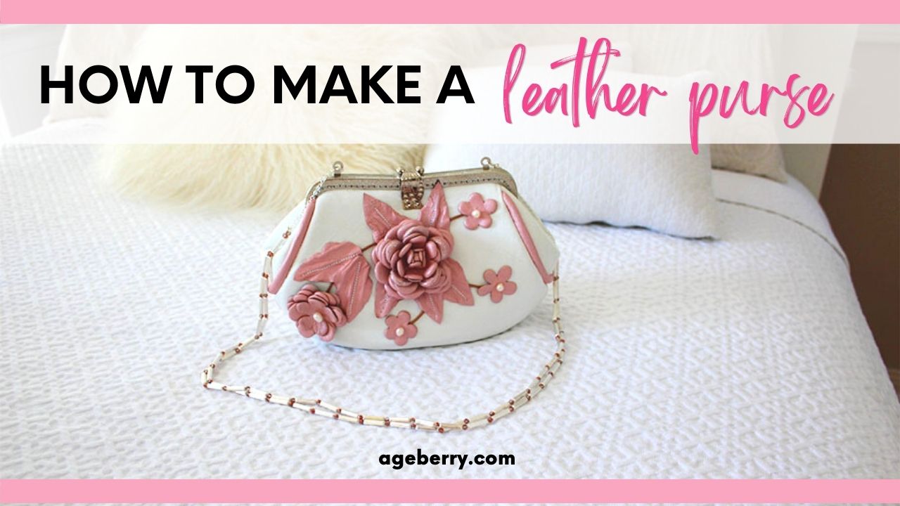 An application scenario or product detail of how to make a leather purse - Image 20