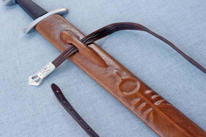 An application scenario or product detail of how to make a leather scabbard - Image 14