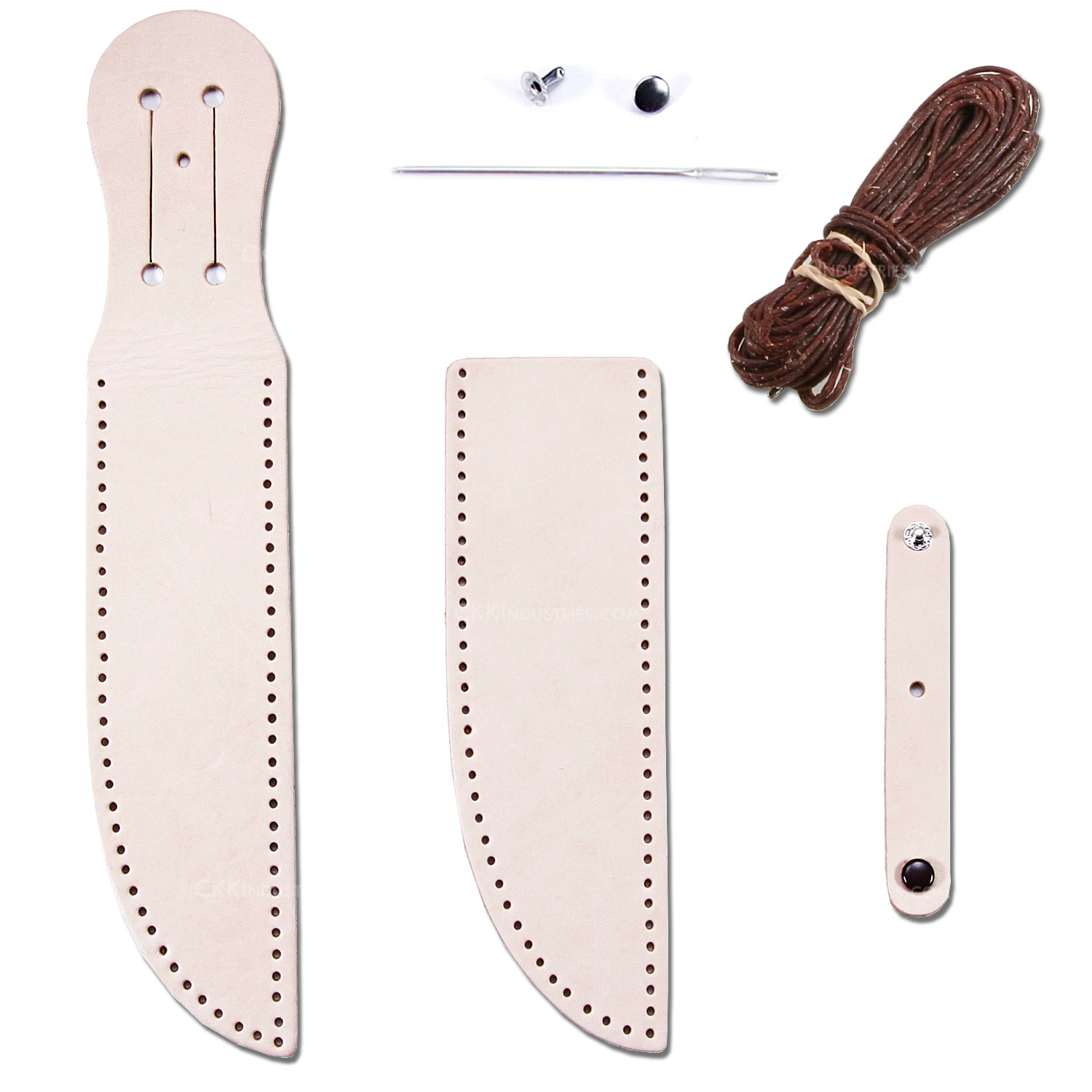 An application scenario or product detail of how to make a leather sheath - Image 9