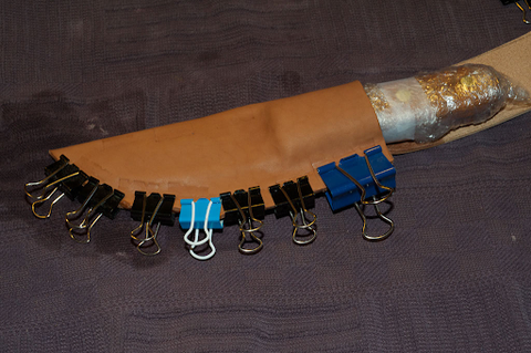 An application scenario or product detail of how to make a leather sheath - Image 12