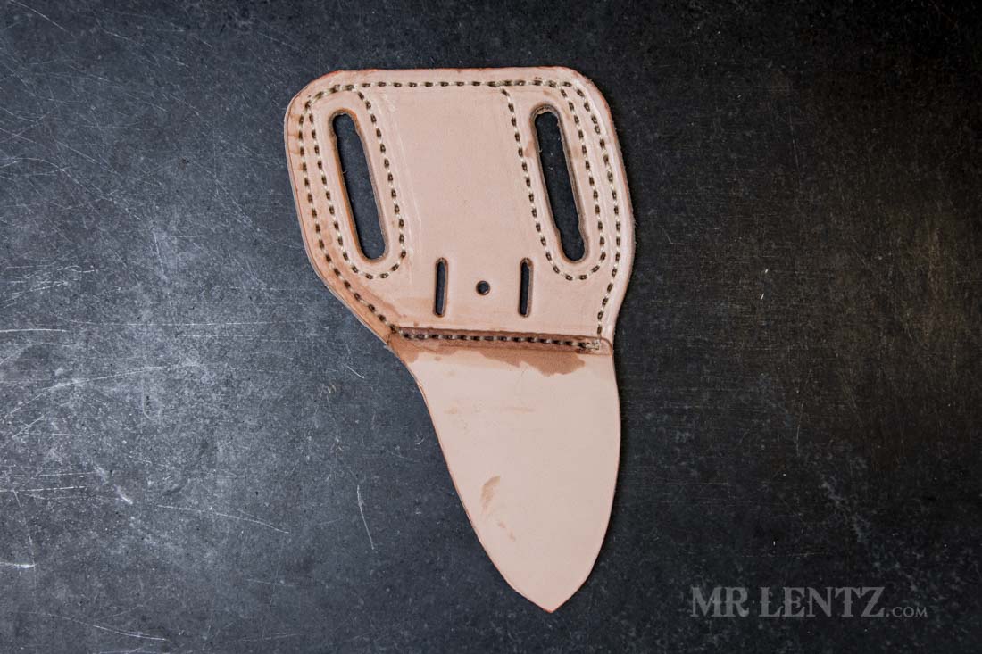 An application scenario or product detail of how to make a leather sheath - Image 14