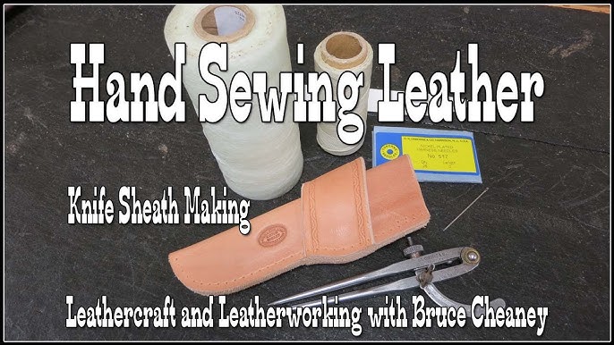 An application scenario or product detail of how to make a leather sheath - Image 16