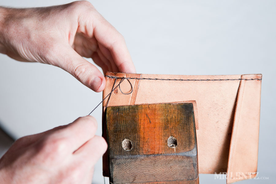 An application scenario or product detail of how to make a leather wallet - Image 7