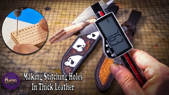 An application scenario or product detail of how to make holes in leather - Image 6