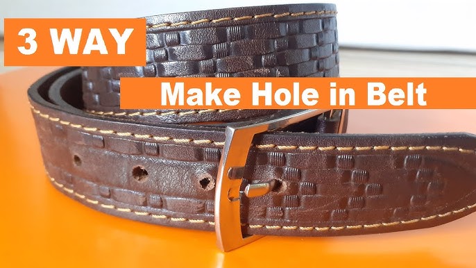 An application scenario or product detail of how to make holes in leather - Image 11