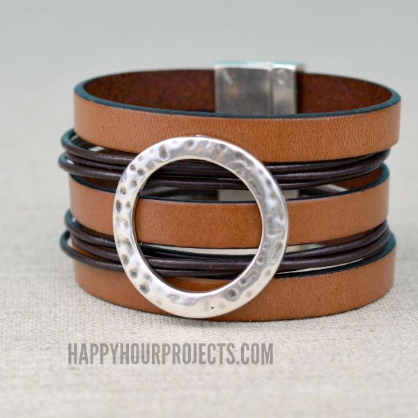 An application scenario or product detail of how to make leather bracelets - Image 18