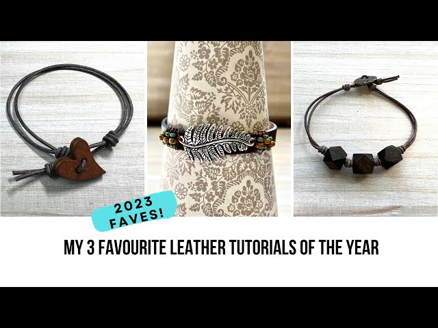 Featured image for the how to make leather bracelets guide
