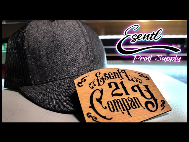An application scenario or product detail of how to make leather patches for hats - Image 9